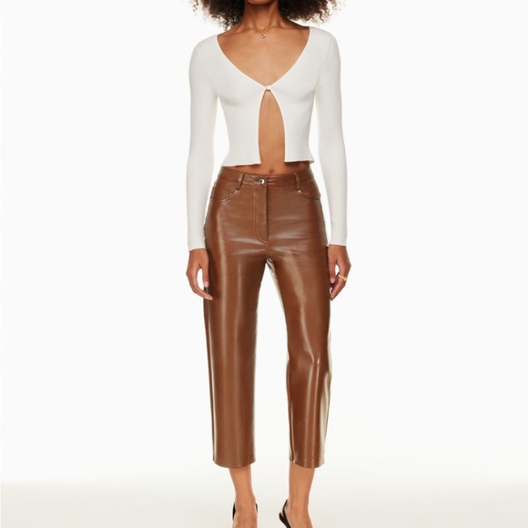 ARITZIA Wilfred Melina Crop Pant NWT in original packaging. Size 6 - Picture 1 of 12